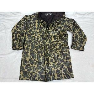 RAINSKINS THERMALITE INSULATED CAMO PARKA SWELL WEAR MEDIUM COAT HUNTING JACKET
